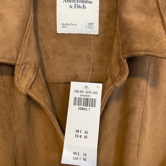 Faux suede shirt dress - Picture 2 of 4